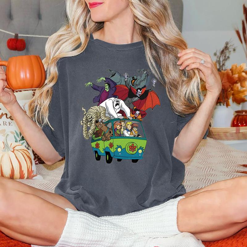 Vintage Scooby 90s Halloween Movie Monsters T-Shirt,Crewneck,Hoodie,TS-C-537