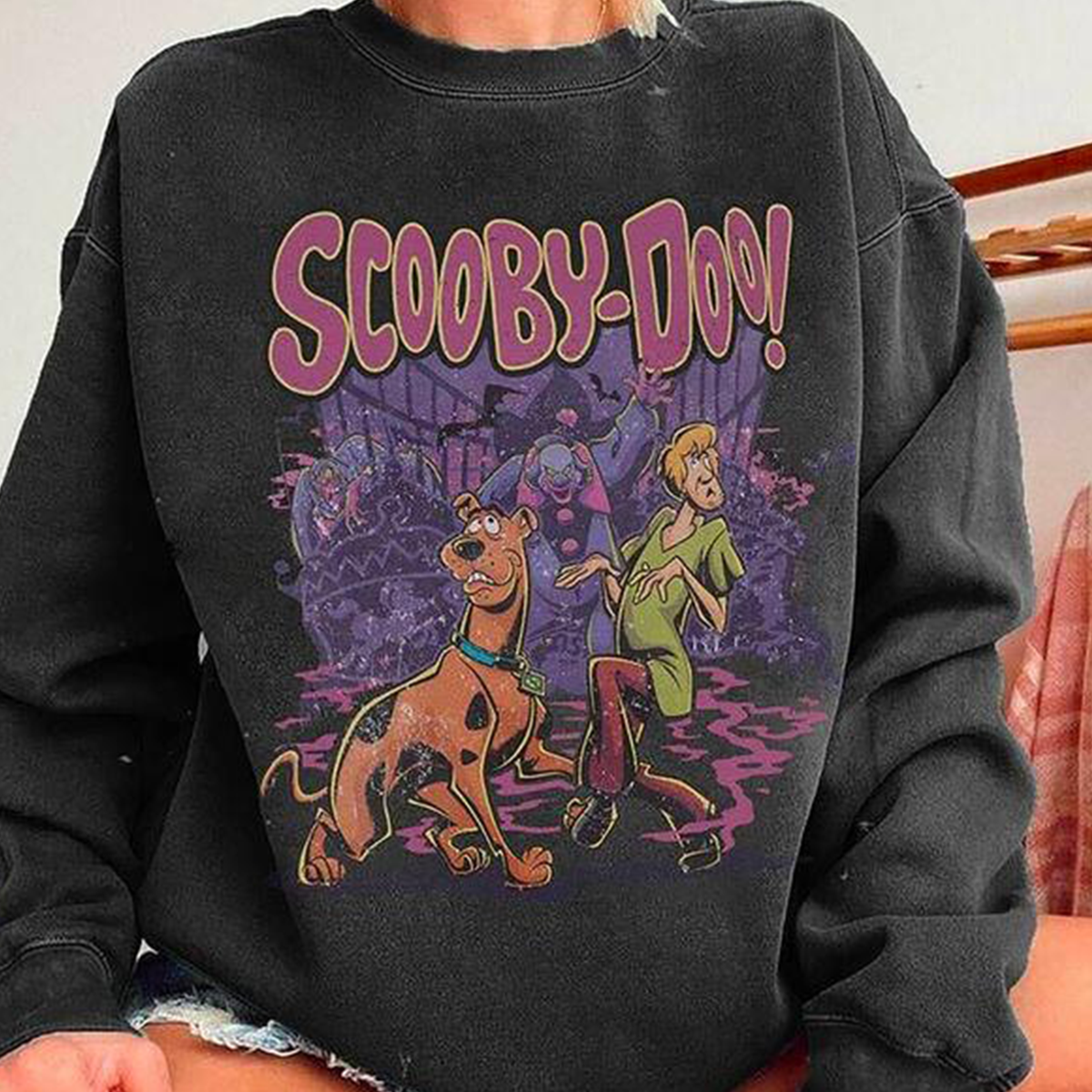 Vintage Scooby 90s Halloween Movie Monster T-Shirt,Crewneck,Hoodie,TS-C-536