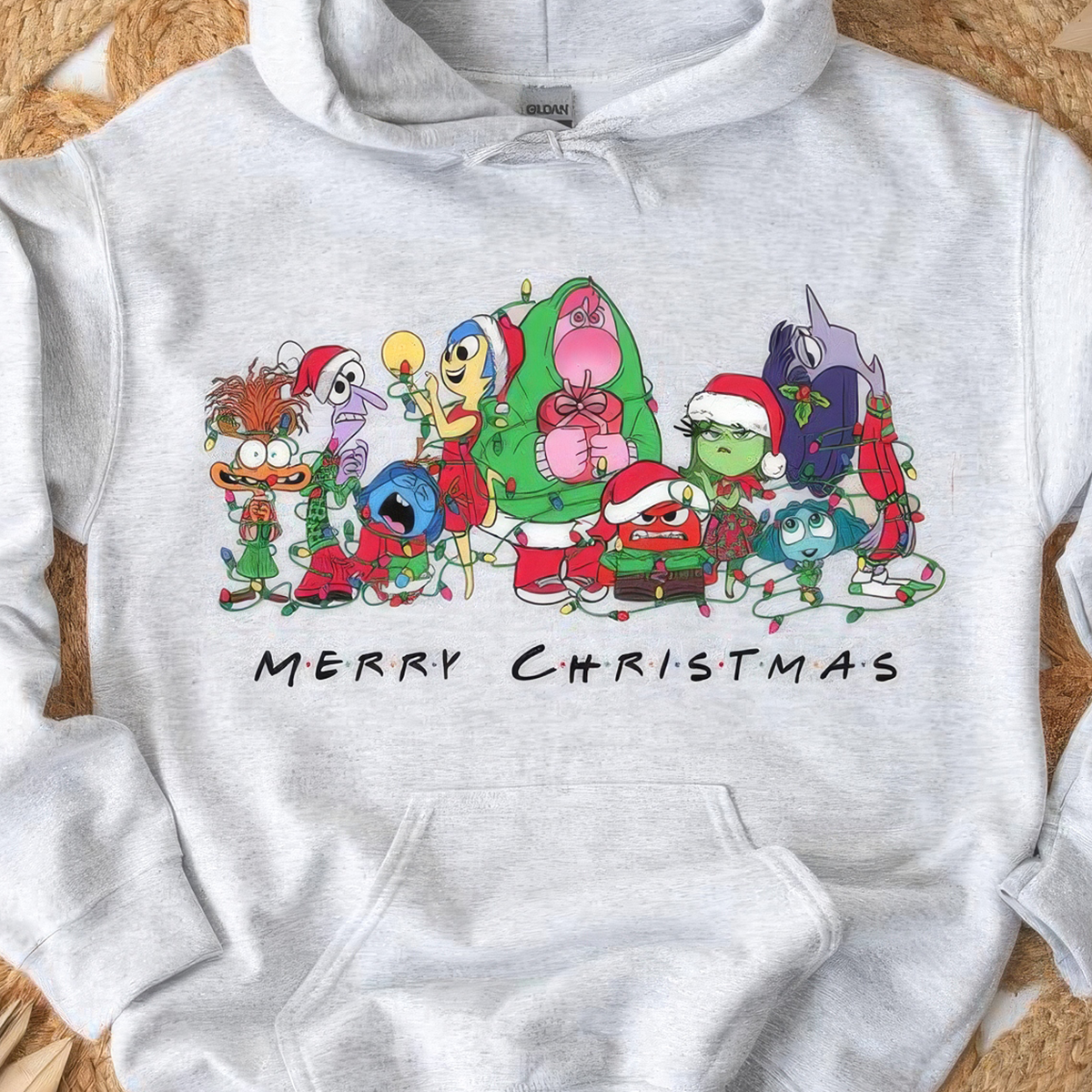 Merry Christmas Matching Anxiety Ennui Joy Fear Family T-Shirt,Crewneck,Hoodie,TS-C-597