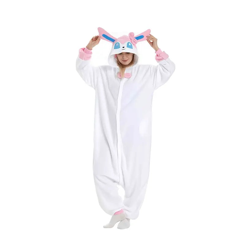 Sylveon Pokémon Anime Characters Funny Pajamas,P-C-745