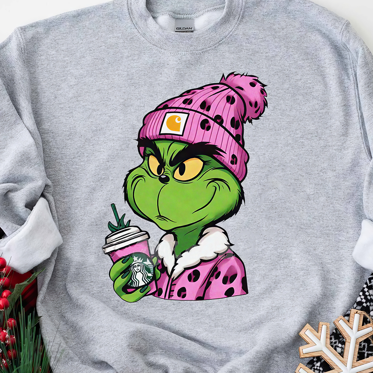 Grinchmas Brother StarBuck T-Shirt,Crewneck,Hoodie For Christmas Gift,TS-C-351