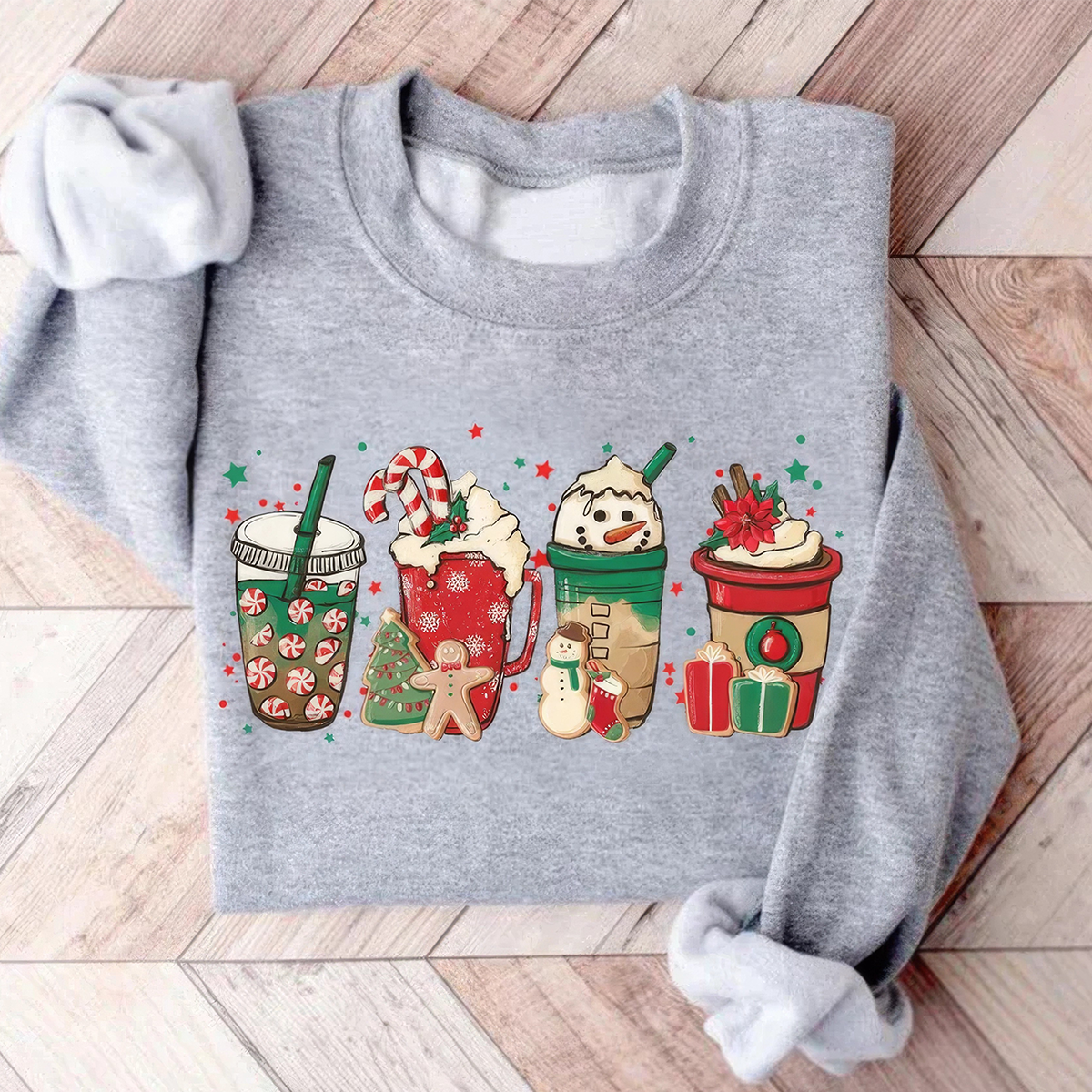 Christmas Coffee Lover Gift Worker Winter Snowman T-Shirt,Crewneck,Hoodie,TS-C-693