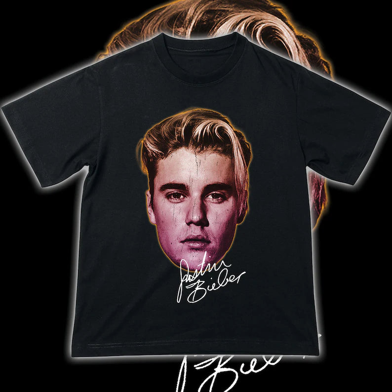 JUSTIN BIEBER Vintage Rap Bootleg T-shirt,Crewneck,Hoodie,H-P-072