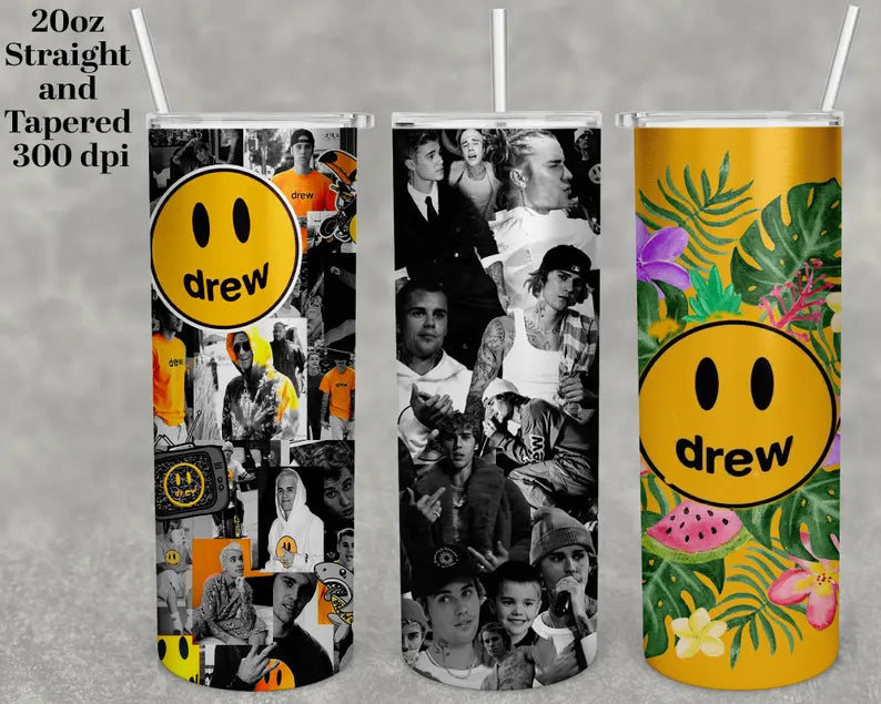 Drew Justin Bieber 20oz 30oz Tumbler,D-P-068