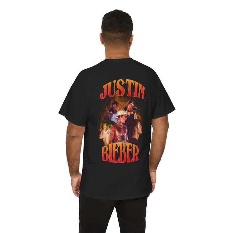 T-shirt JUSTIN BIEBER Ghost Changes Justice Baby Stay Love Yourself, HP-082