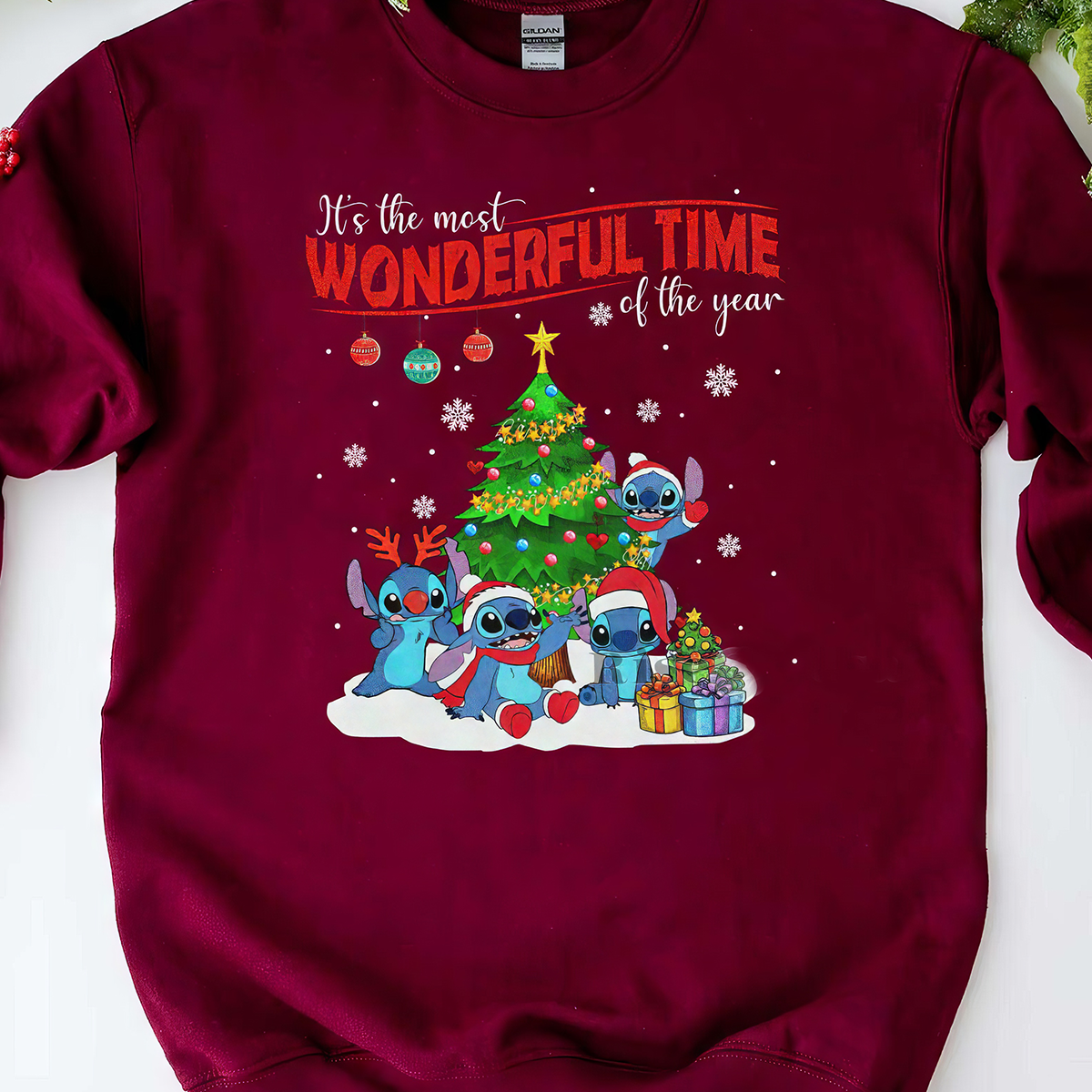 Stitch It’s The Most Wonderful Time Of The Year T-Shirt,Crewneck,Hoodie,TS-C-421