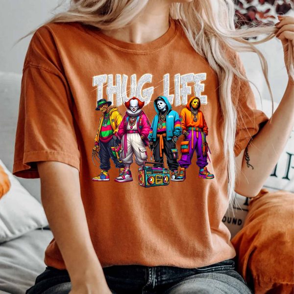 Thug Life Horror Ver 4 T-Shirt,Crewneck,Hoodie,TS-C-165