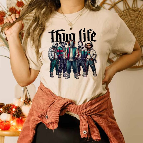 Thug Life Horror Ver 2 T-Shirt,Crewneck,Hoodie,TS-C-166