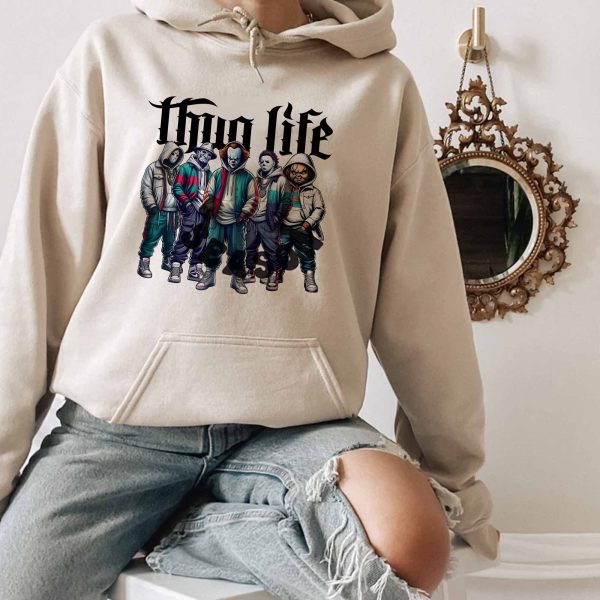 Thug Life Horror Ver 2 T-Shirt,Crewneck,Hoodie,TS-C-166