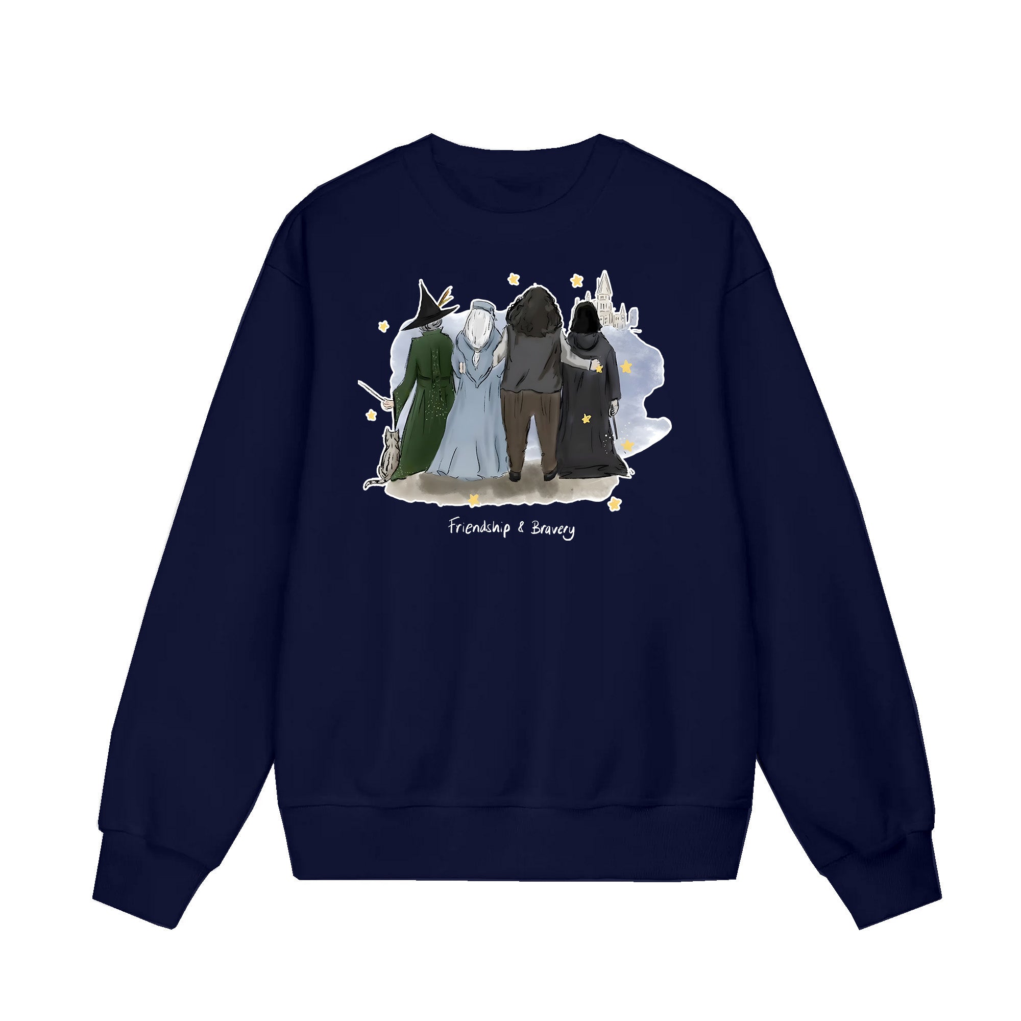 Friendship & Bravery For The Lovey Dame Maggie Smith T-Shirt,Crewneck,Hoodie,TS-C-651